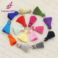 Lucia crafts 20mm Multi colors options tassel for Hand made DIY materials 10pcs/ 15pcs D20040002